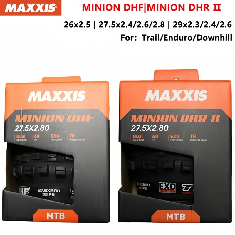 Mountain Biking Videos - MAXXIS MINION DHR II/DHF Pneumatico per