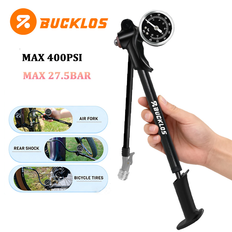 Shock Pump Suspension - BUCKLOS Pompa ad aria per bicicletta