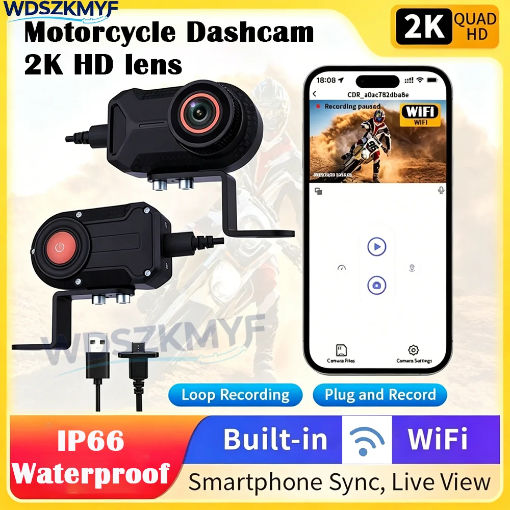 Mountain Biking Images - Nuova Dash Cam HD 2K IP66
