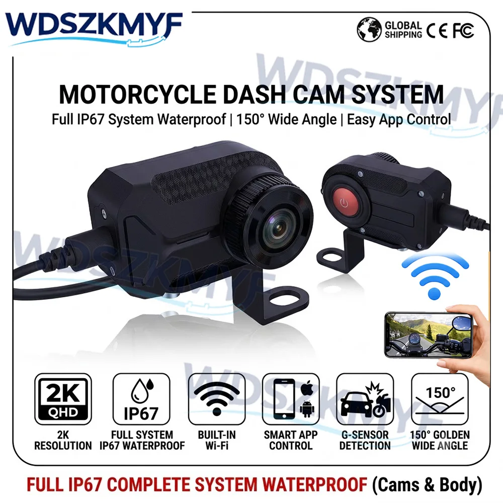 Mountain Biking Images - DVR per Moto 2K HD WiFi