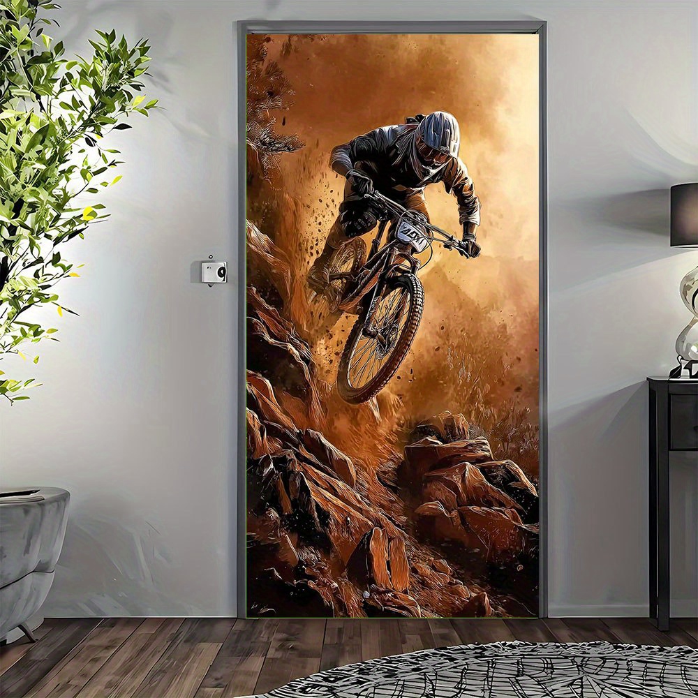 Mountain Biking Events - Tende piane 2D, striscioni decorativi per