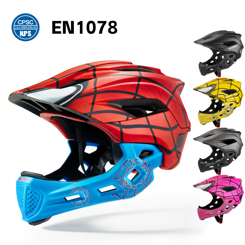 Mountain Biking Helmet Kids - Casco Integrale BATFOX per Bambini Certificato