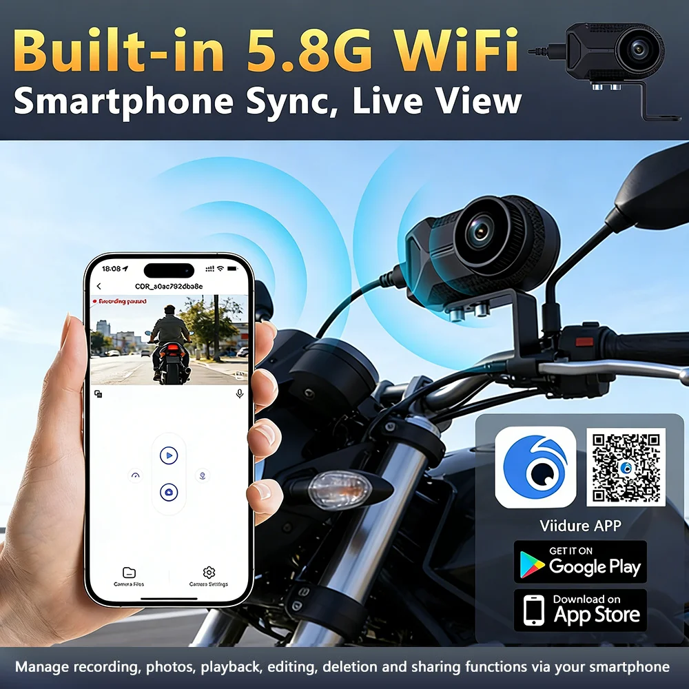 Nuova Dash Cam DVR 2K QHD per  - Mountain Biking Images recensione e prezzo
