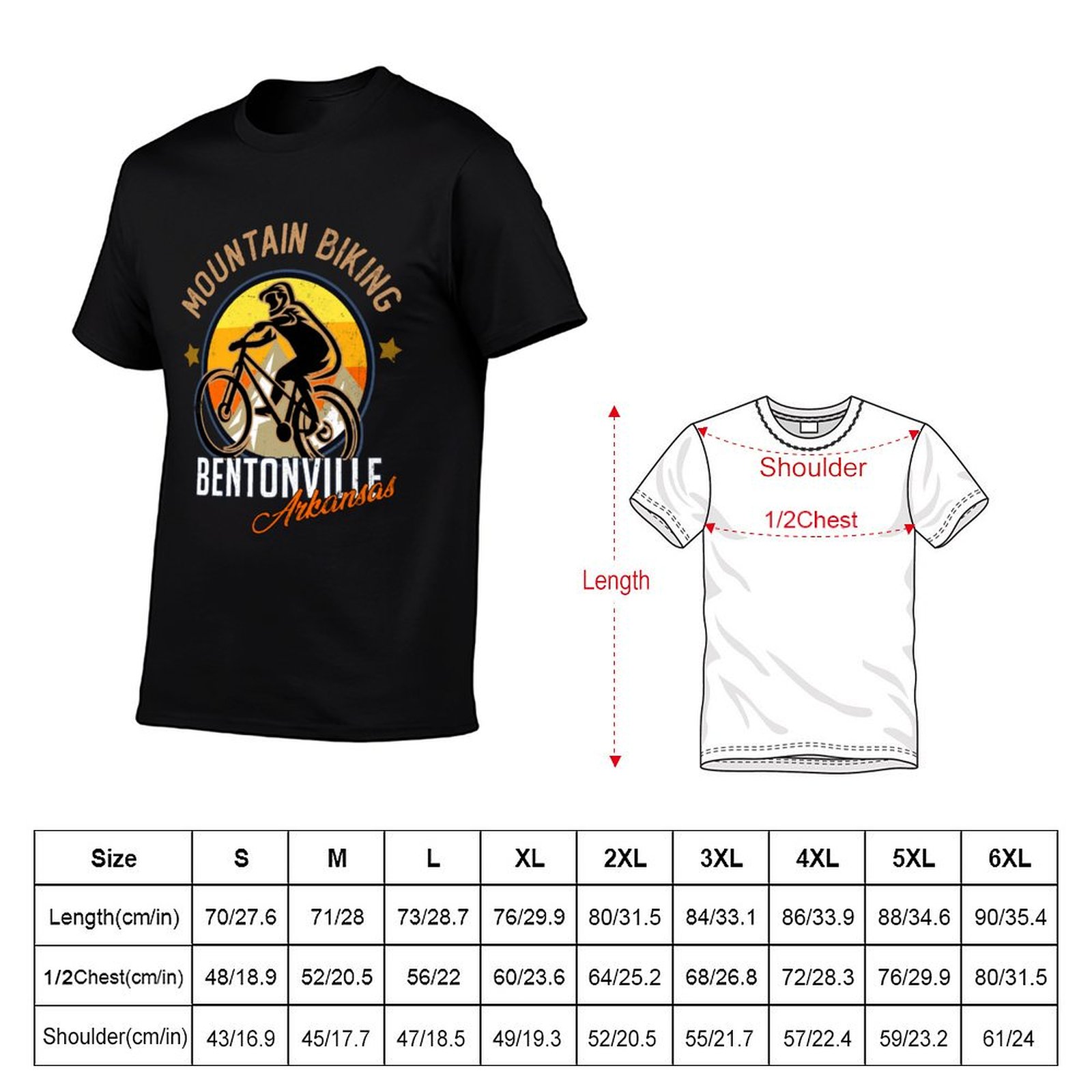 T-shirt da mountain bike di Be - Mountain Biking Arkansas recensione e prezzo