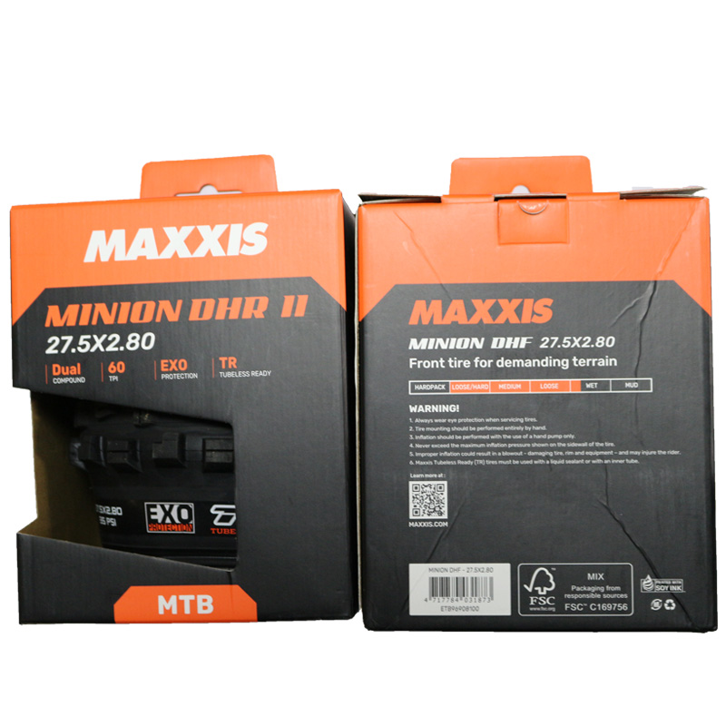 MAXXIS MINION DHR II/DHF Pneum - Mountain Biking Videos recensione e prezzo