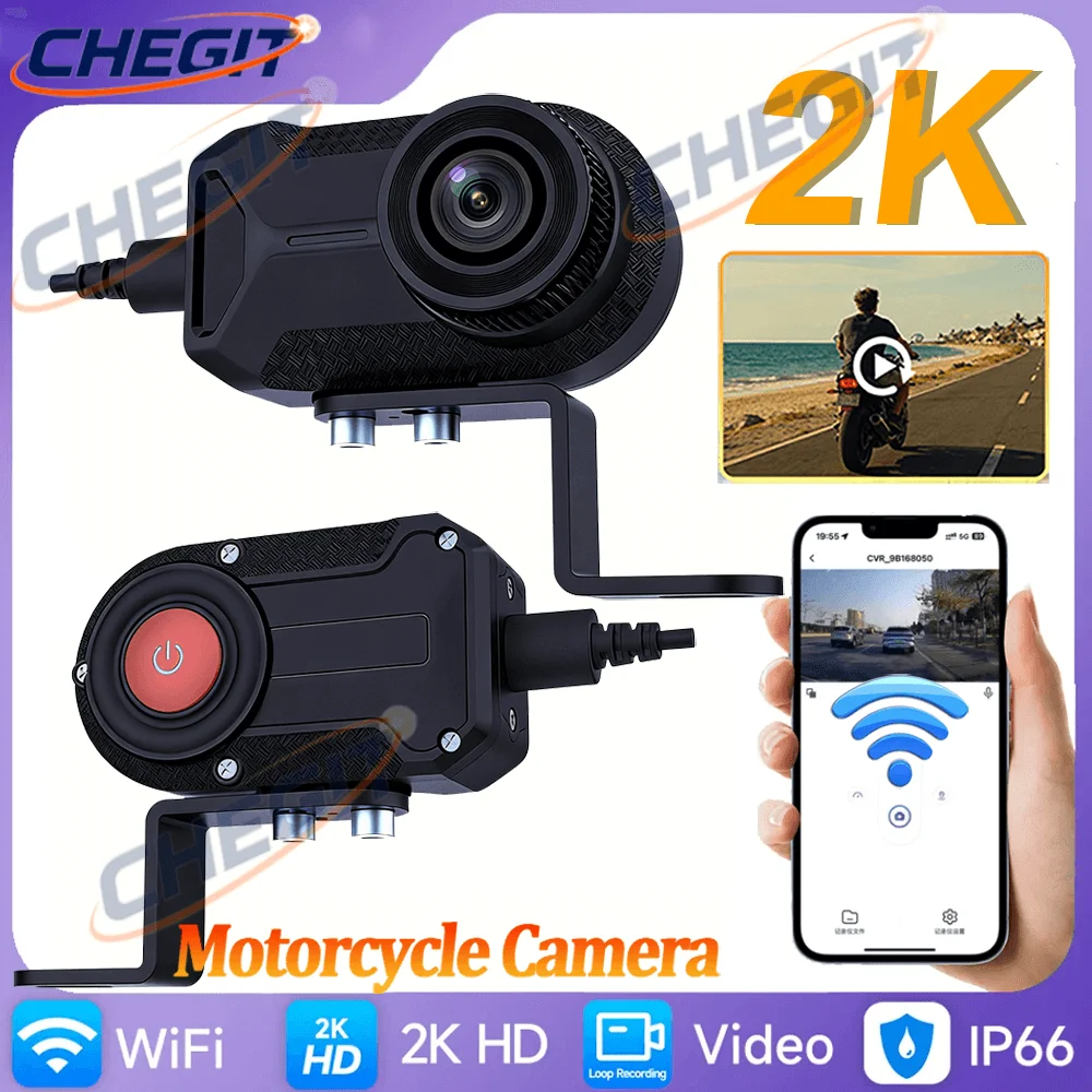 Nuovo 2K QHD Moto Guida WIFI I - Mountain Biking Images recensione e prezzo