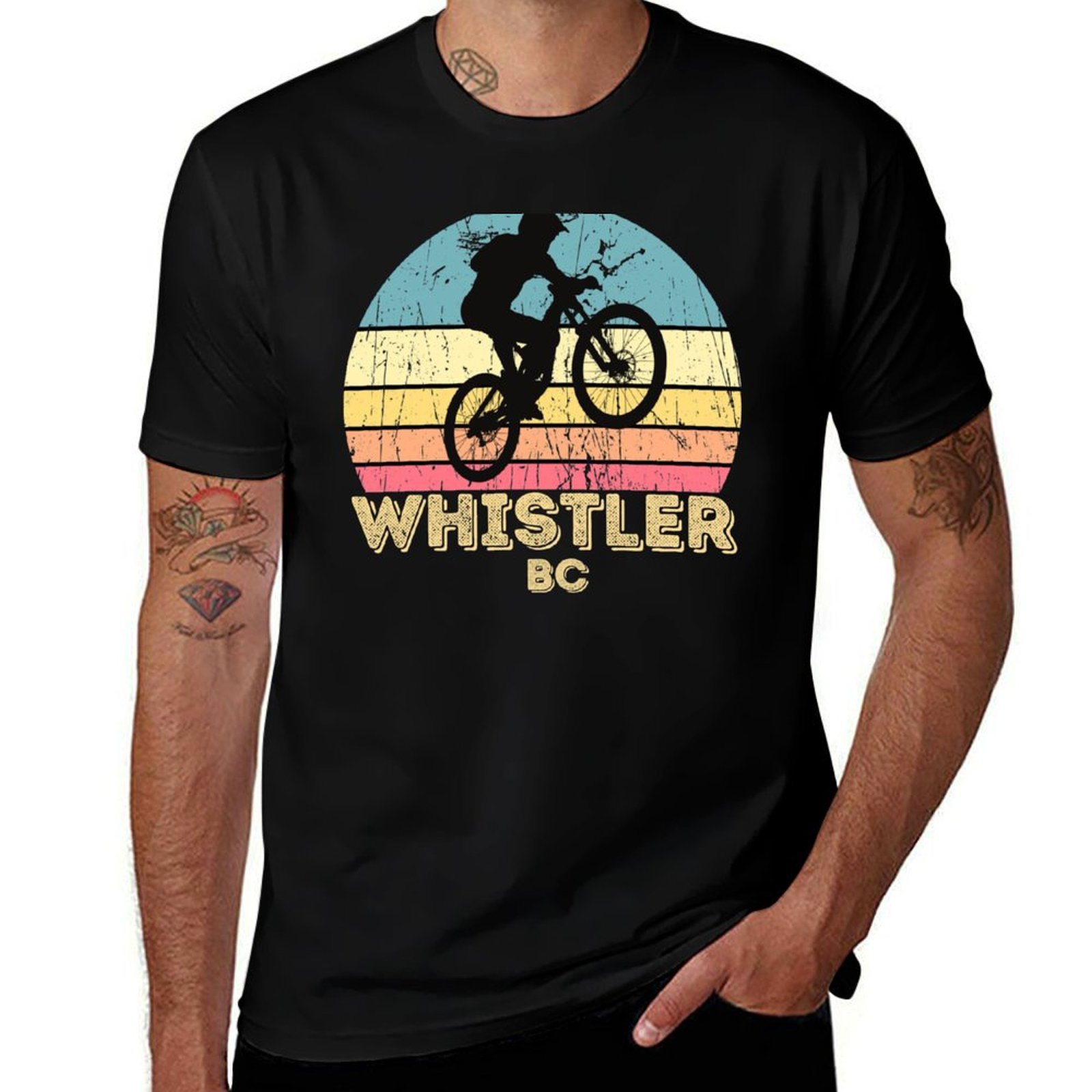 T-shirt da uomo per mountain b - Mountain Biking Whistler recensione e prezzo