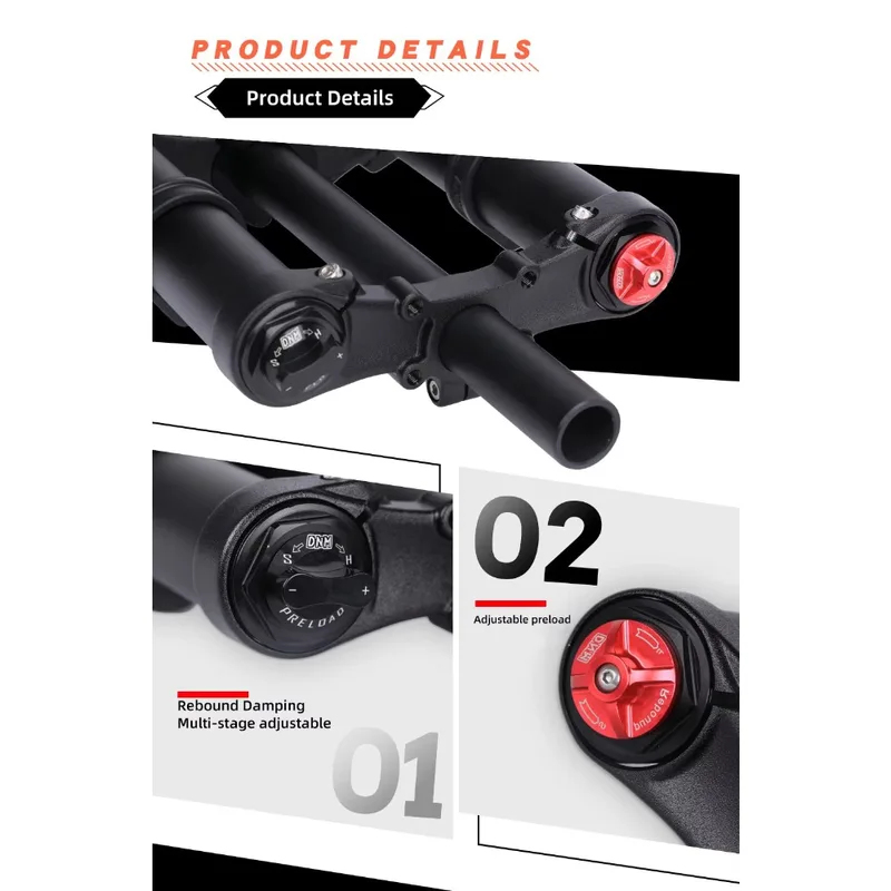 Forcella Anteriore DNM USD C p - Mtb Fork Air recensione e prezzo