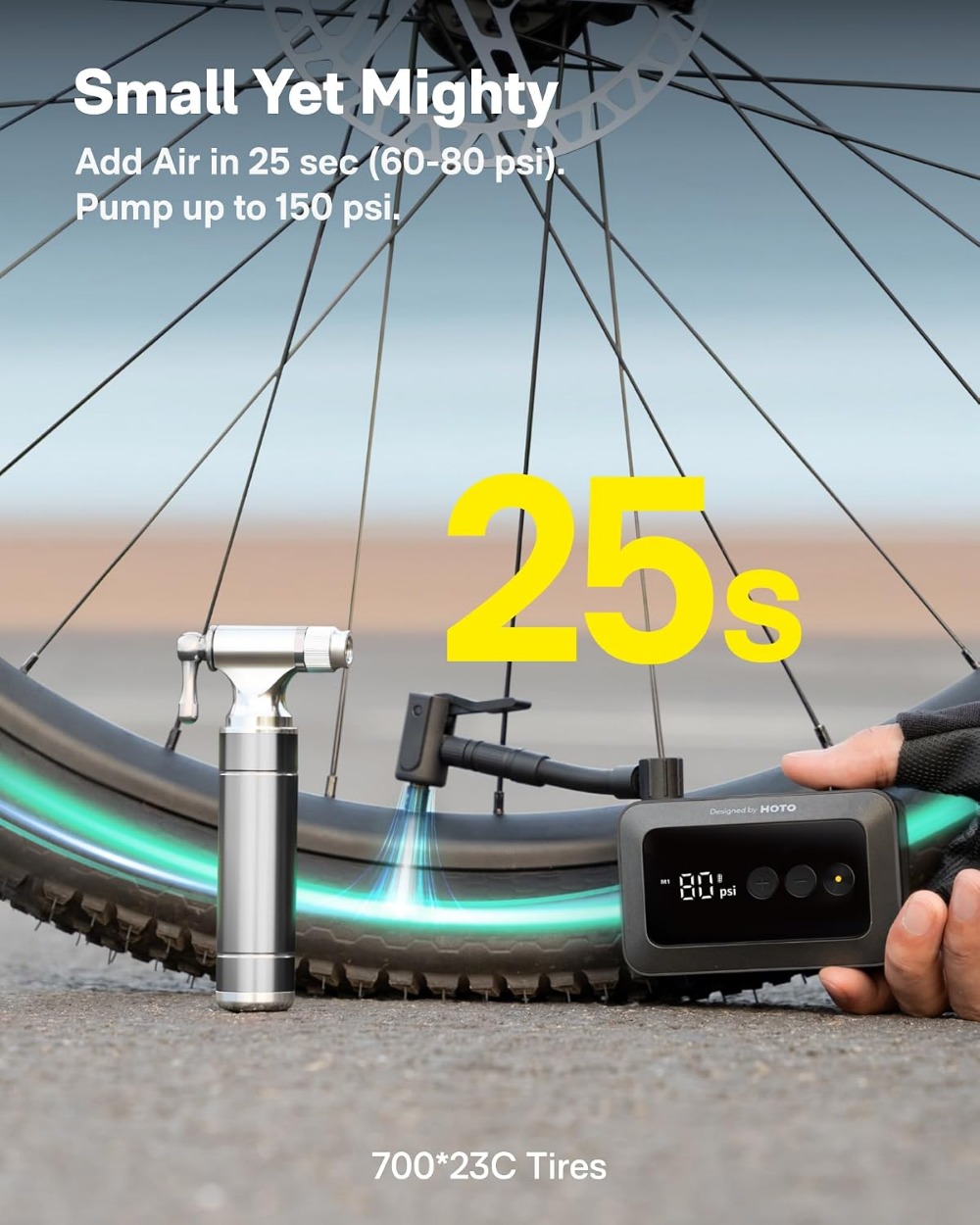 Mini Pompa per Pneumatici, Gon - Mountain Biking Images recensione e prezzo