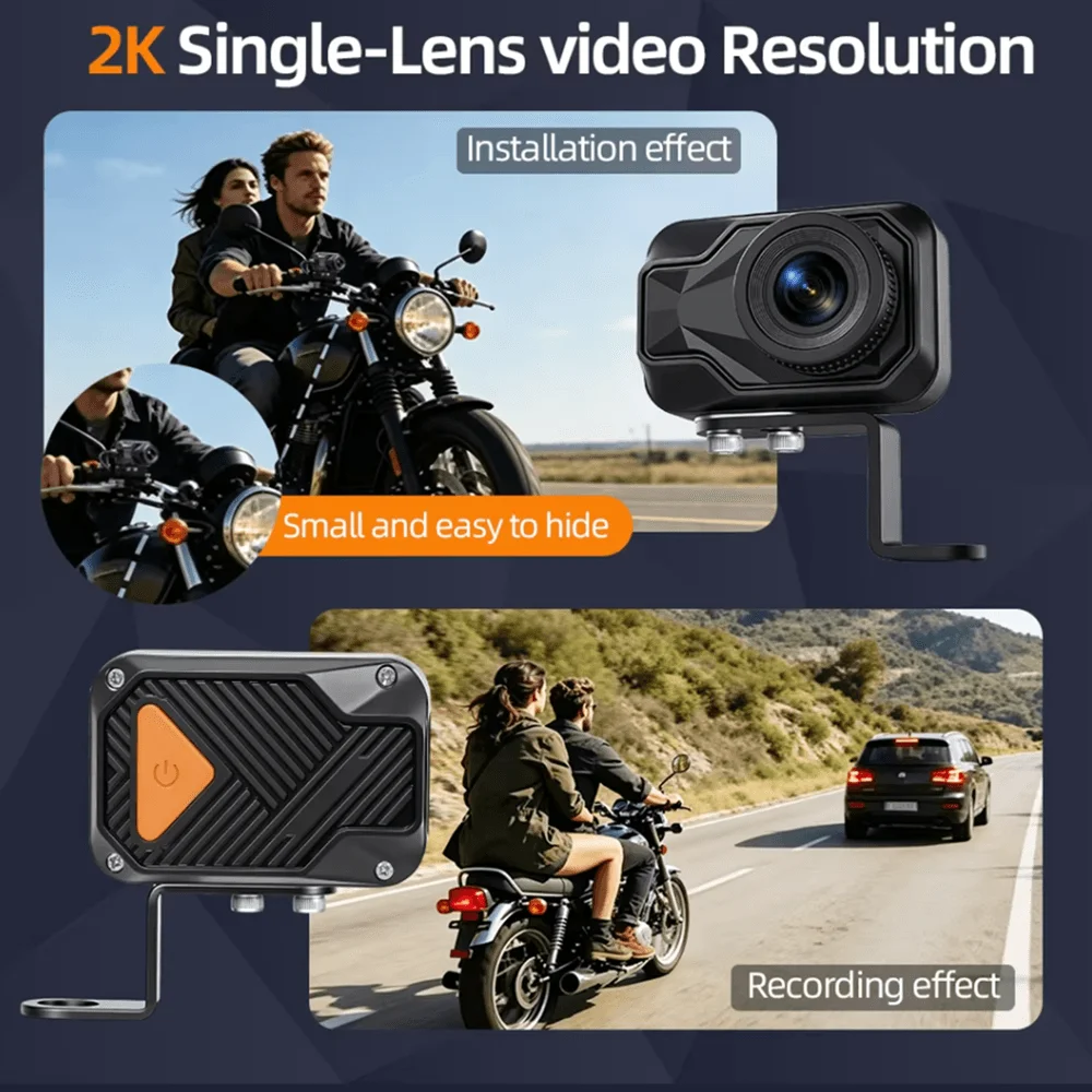Videocamera DVR per Moto 2K HD - Mountain Biking Images recensione e prezzo