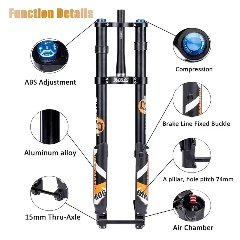 Forcella Anteriore BUCKLOS con - Mtb Fork Air recensione e prezzo