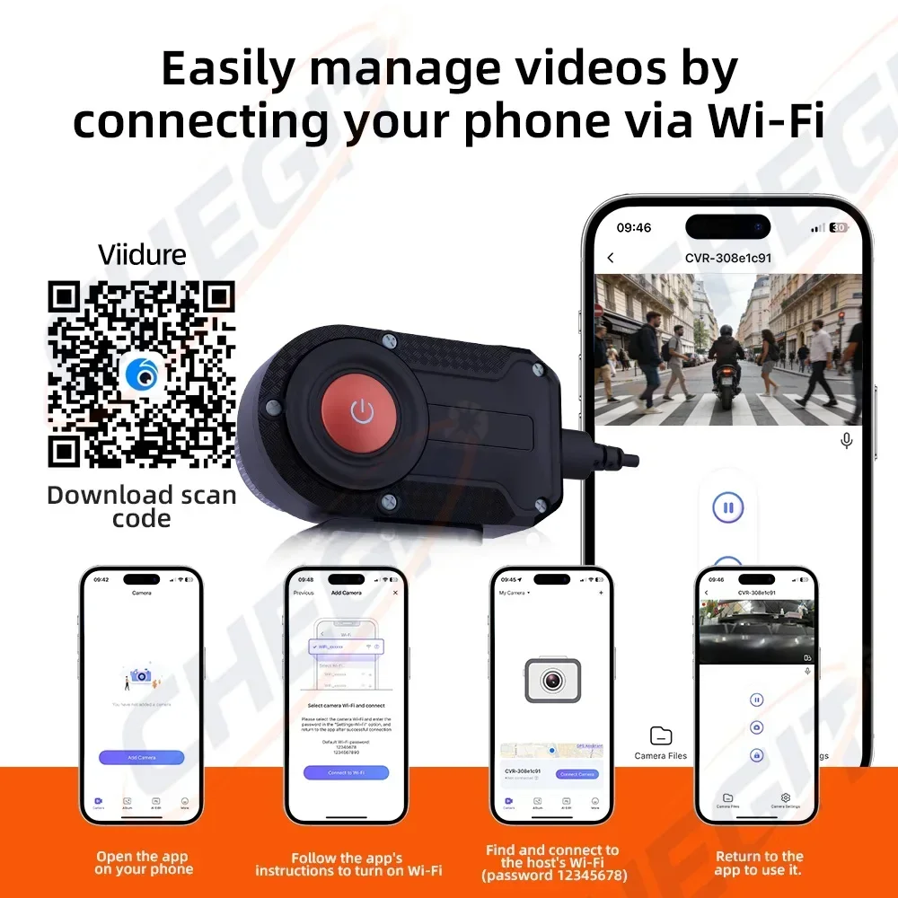 Nuova Dash Cam HD 2K IP66 per  - Mountain Biking Images recensione e prezzo