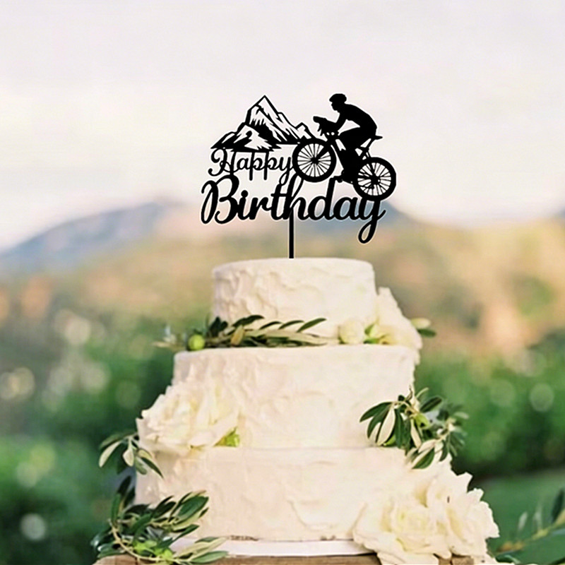 Cake Topper Personalizzato per - Mountain Biking Events recensione e prezzo