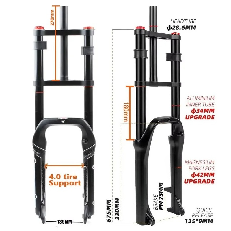 Forcella Anteriore per Bici 20 - Mtb Fork Air recensione e prezzo