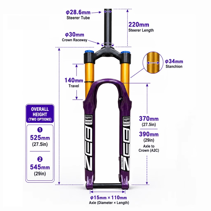 Forcella MTB con Sospensione a - Mtb Fork Air recensione e prezzo