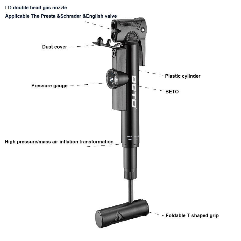 BETO Pompa da bicicletta Mini  - Mtb Fork Air recensione e prezzo